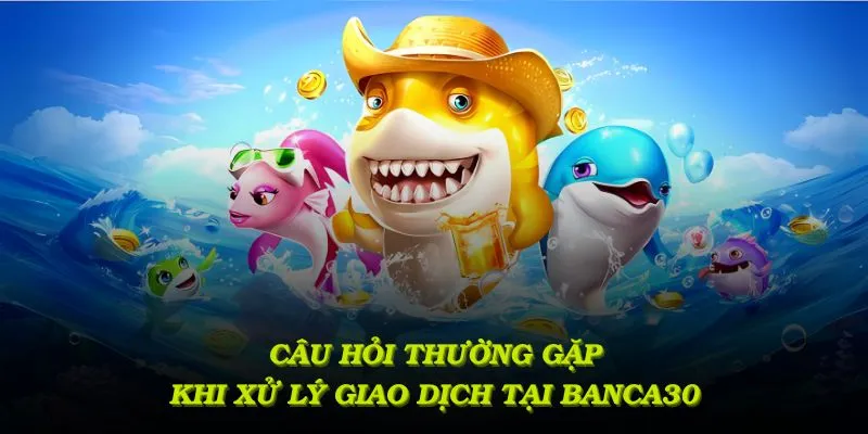 Bộ câu hỏi thường gặp khi xử lý giao dịch tại Banca30